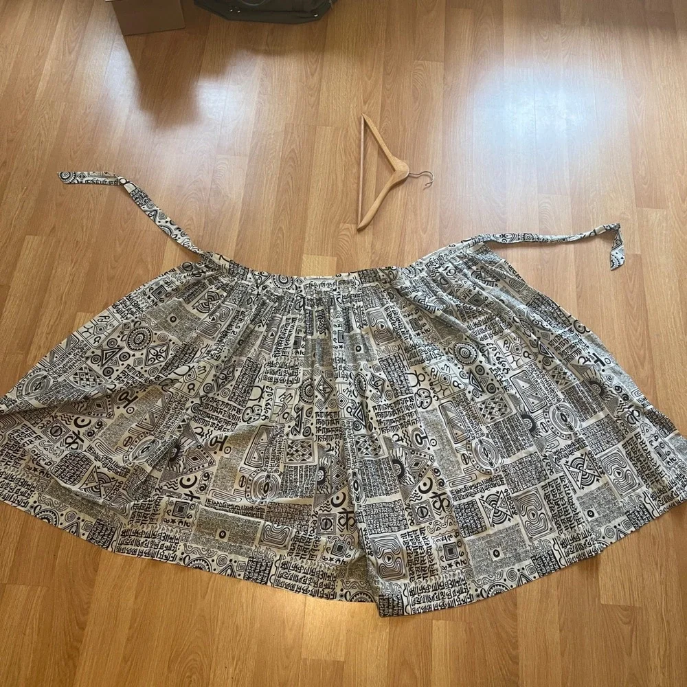 John Meyer of Norwich Vintage Wrap Skirt Print Small Fashion Heritage Ivy League